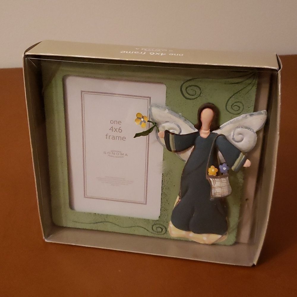 NIB Kohl's Sonoma Home Goods Angel Picture Frame 4" x 6"